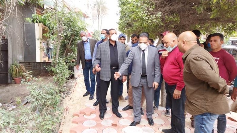 محافظ البحيرة يتفقد