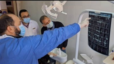 إجراء علاجات الأسنان بالمجان بمستشفى إدكو بالبحيرة 