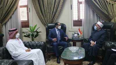 مفتي الجمهورية يستقبل سفير الإمارات في القاهرة