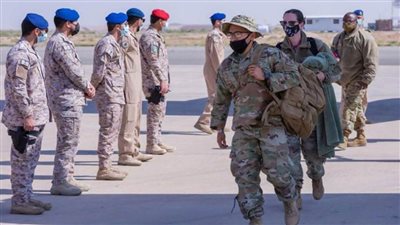 اختتام مناورات التمرين العسكري بين القوات البرية السعودية والقوات الأمريكية