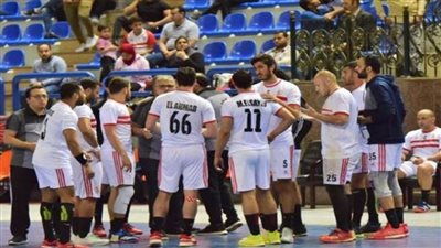 الزمالك يفوز على الأولمبي ٣٩-٣١ في دوري المحترفين لكرة اليد