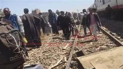 السكة الحديد تُرجع أسباب حادث اصطدام قطارين بسوهاج إلى مجهولين 