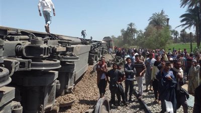 السكة الحديد تكشف تفاصيل جديدة حول حادث تصادم القطارين بسوهاج