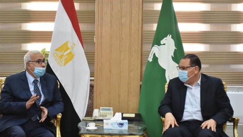 محافظ الشرقيه ورئيس