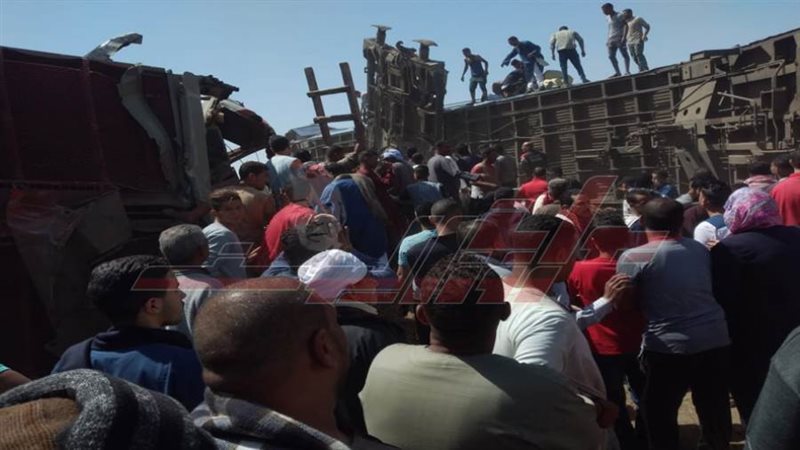 حادث اصطدام قطارين