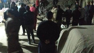  تفاصيل الساعات الأولي في حادث انهيار عقار عين شمس