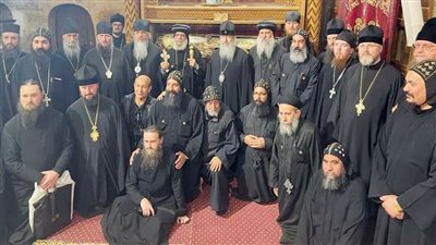 وفد الكنيسة الروسية يزور 3 أديرة بوادي النطرون