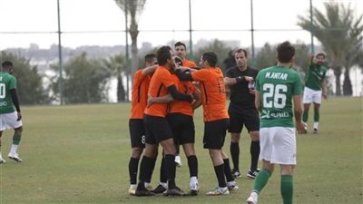 المصري يتعادل مع البنك الأهلي بهدفين لكل فريق 