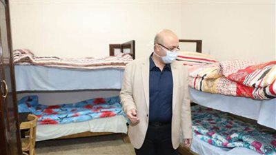 تشديد الإجراءات الاحترازية داخل عزل جامعي بني سويف