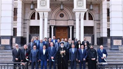 البابا تواضروس يستقبل رئيس 