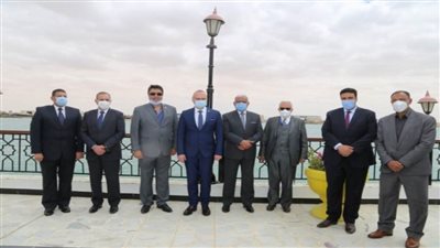 وفد كرواتي يزور ممشي وكورنيش السويس الجديد ومنطقة بور توفيق بالسويس