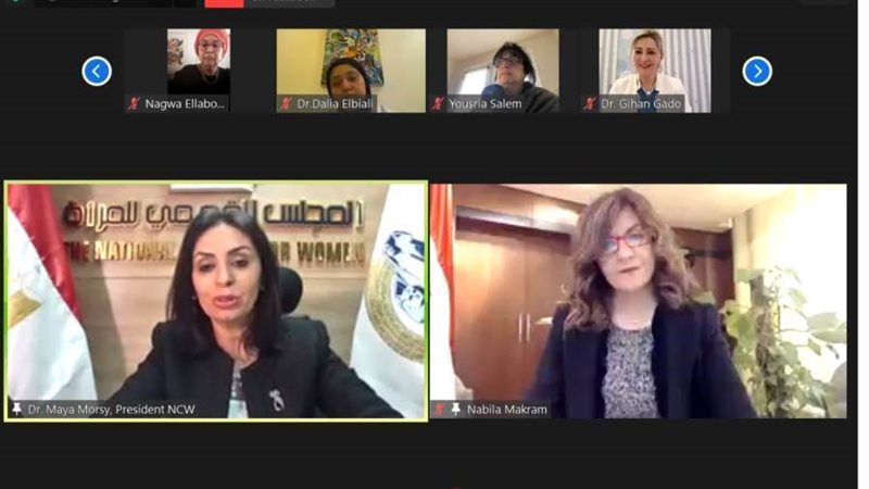 السفيرة نبيلة مكرم