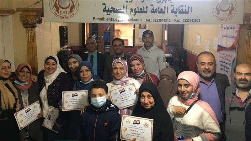 بعض المكرمات بنقابة