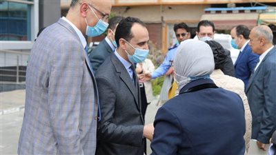 وفد برلماني يزور هيئة الرعاية الصحية ببورسعيد