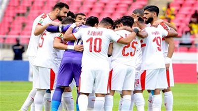 فريق الزمالك يؤدي مرانه الأساسي على ملعب 