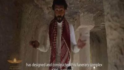 خالد النبوي بعد فيلم مصر الحضارة: فخور أن أتكلم عن بلدي في هذا الحدث الكبير