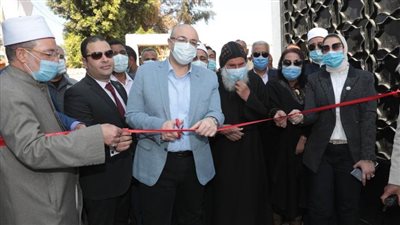  محافظ بني سويف  يفتتح مشروعات خدمية بمركز ناصر