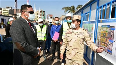 محافظ الدقهلية يدشن مشروع إنشاء أبراج سكنية بالمنصورة