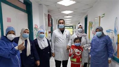 تعافي 10 أطفال مصابين بفيروس كورونا بالمستشفى التخصصي ببنها