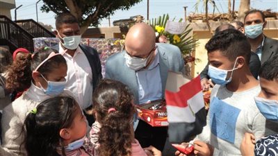 محافظ بني سويف يزور مؤسسة الأيتام بمدينة ناصر