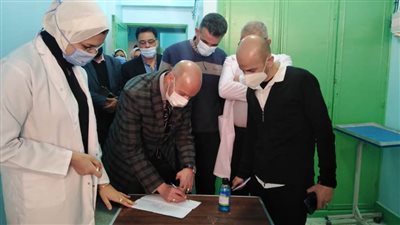 وكيل صحة الشرقية يتابع أعمال التطوير بمستشفي أولاد صقر 