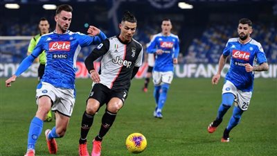 موعد مباراة يوفنتوس ضد نابولي والقنوات الناقلة لها