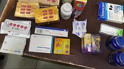 ضبط أدوية مؤثرة على الحالة النفسية ومخالفة بكفر الدوار