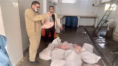 ضبط ثلاجات مواد غذائية بمنطقة أبيس بدون ترخيص