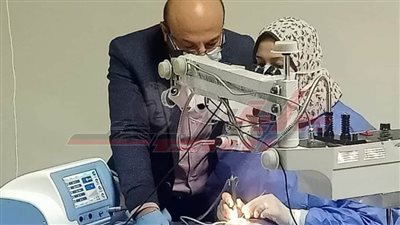 بدء تدريب أطباء العيون بالمحافظة ضمن مبادرة 