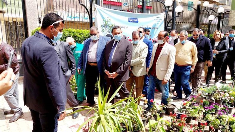 محافظ البحيرة يتفقد