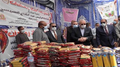 محافظ الأقصر يفتتح معرض (أهلًا رمضان)