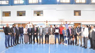 ختام النسخة الثالثة لمهرجان التميز الرياضي بجامعة كفر الشيخ