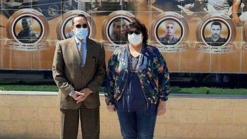 وزيرة الثقافة ومحافظ