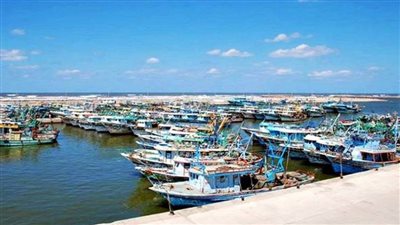 استمرار إغلاق ميناء الصيد ببرج البرلس لسوء الأحوال الجوية