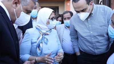 وزيرة الصحة تتفقد 