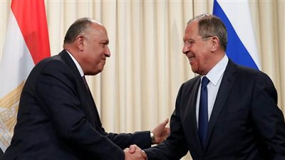 شكري ولافروف يؤكدان عمق العلاقات بين البلدين وتحديد موعد اجتماعات 