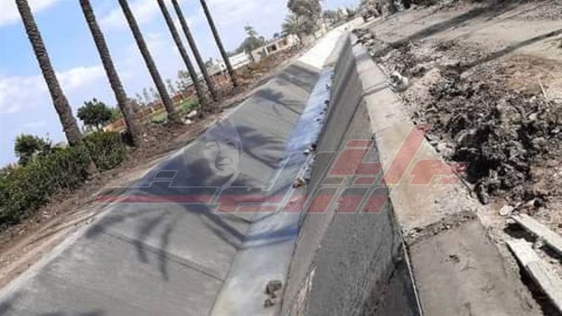 تبطين الترع