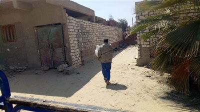 توزيع 20 ألف كرتونة مواد غذائية و40 طن بطاطس بقرى البحيرة