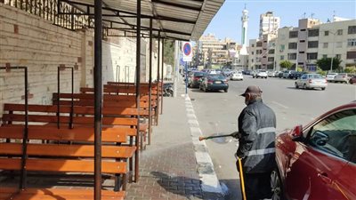 محافظ بورسعيد: تكثيف أعمال التعقيم والتطهير بمختلف مؤسسات المحافظة