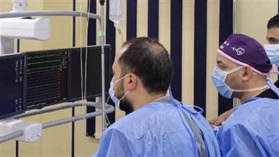 إجراء 5 حالات قسطرة قلبية بمستشفى الزقازيق العام 