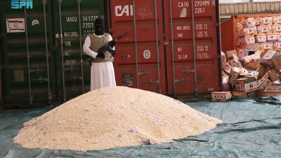 السعودية: إحباط تهريب (5,200,000) قرص إمفيتامين مخدر مخبأة داخل شحنة برتقال 