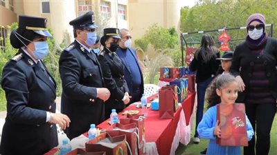 الداخلية تُشارك الأطفال الأيتام الاحتفال  بيوم اليتيم .. 