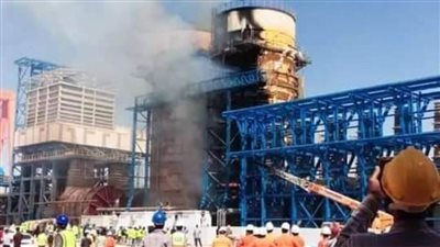 حريق بمصنع السكر بملوي جنوب المنيا
