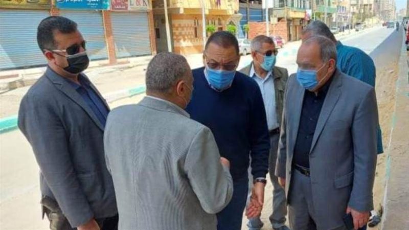 محافظ الشرقيه يتابع