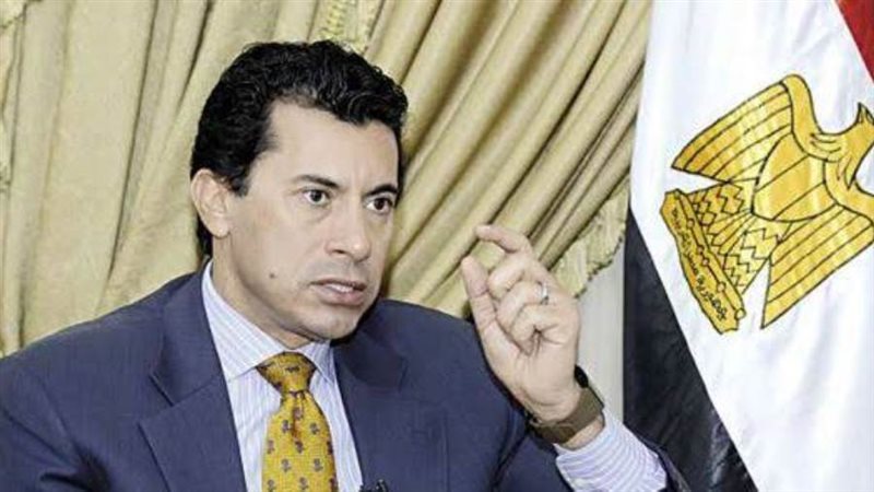 اشرف صبحى وزير الشباب