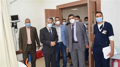 محافظ المنيا يتابع جاهزية مستشفى سمالوط النموذجي لاستقبال حالات كورونا