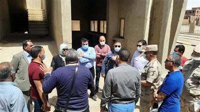 نائب محافظ بني سويف يتفقد استعدادات مجابهة الأزمات