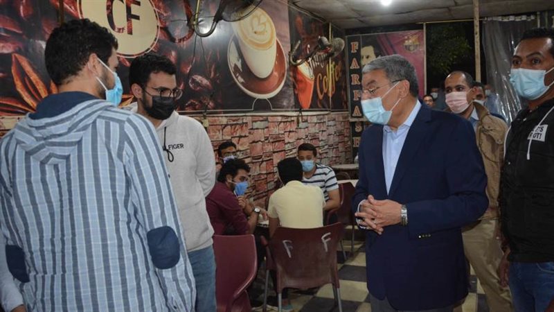 محافظ المنيا يقود