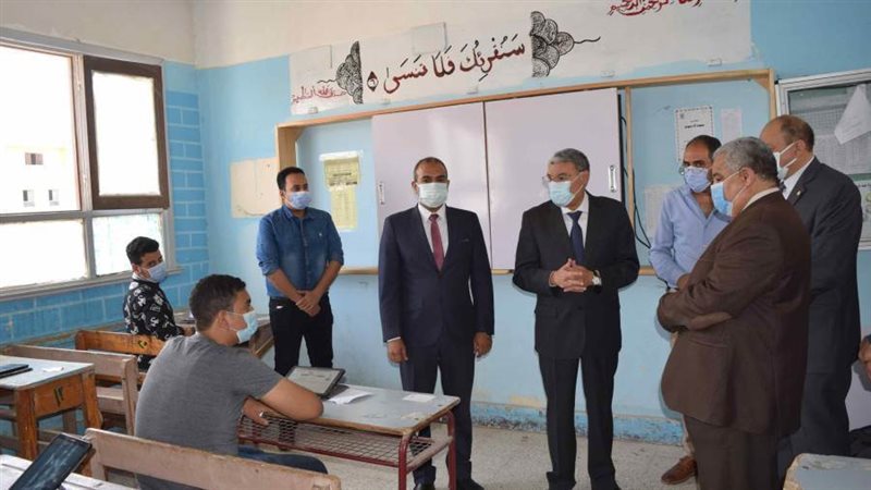 محافظ المنيا يتفقد