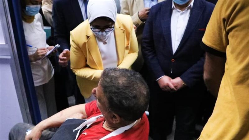 وزيرة الصحة تتفقد